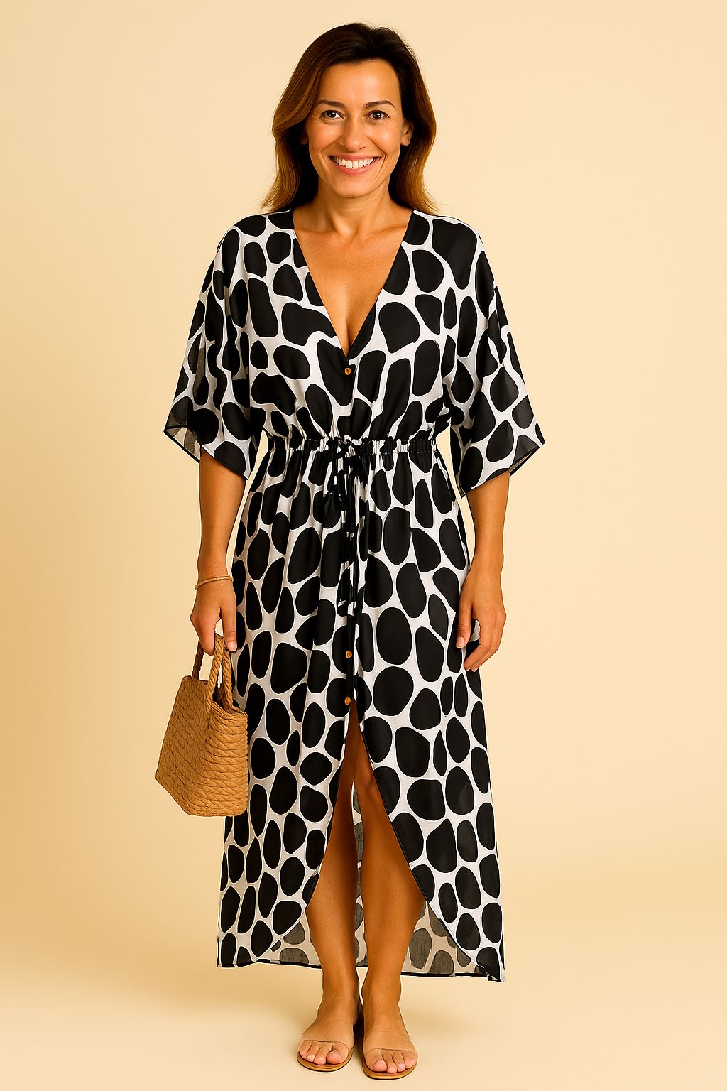 Leisha™ - Beach Cover-Up Dress