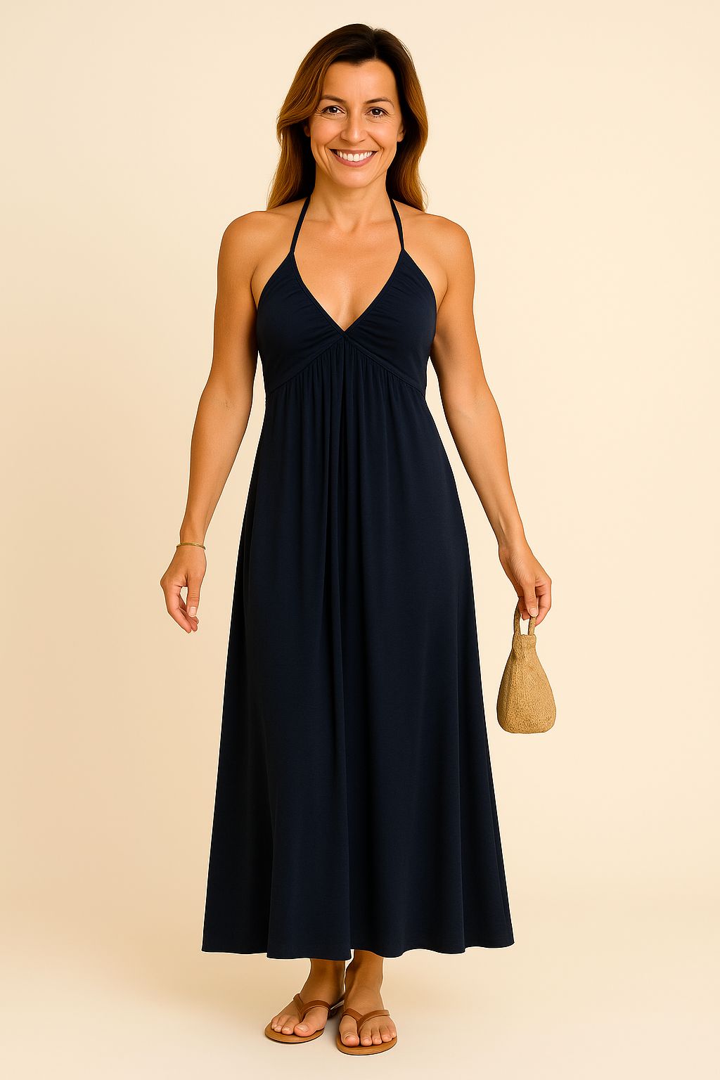 Joice™ - Chic Halter Dress