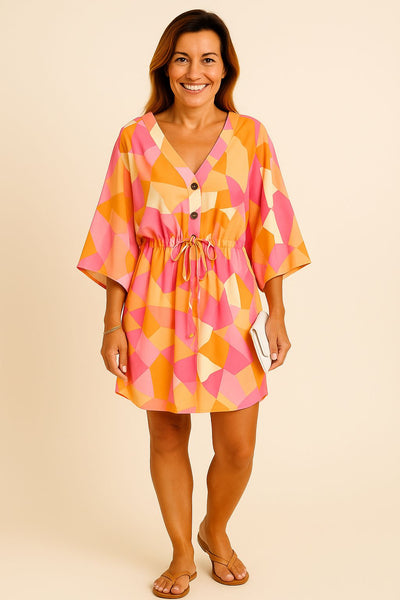 Alisha™- Printed Summer Dress