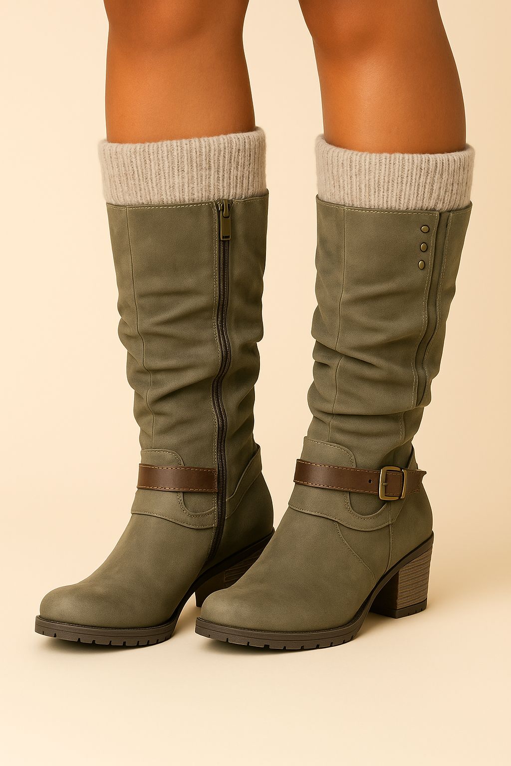 Orthopedic Boots With Non-Slip Rubber Soles