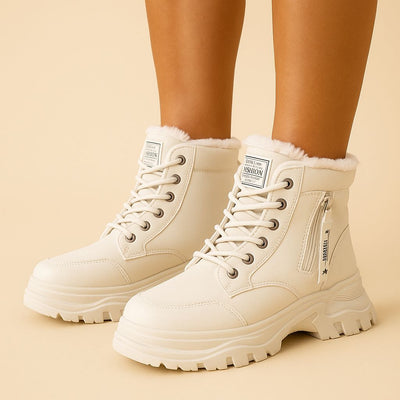 Zoey™ Women's Leather Winter Boots