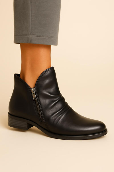 Shelby™ Orthopedic Leather Ankle Boots