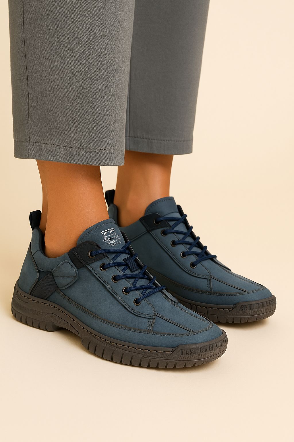 Orthopedic Leather Ankle Boots