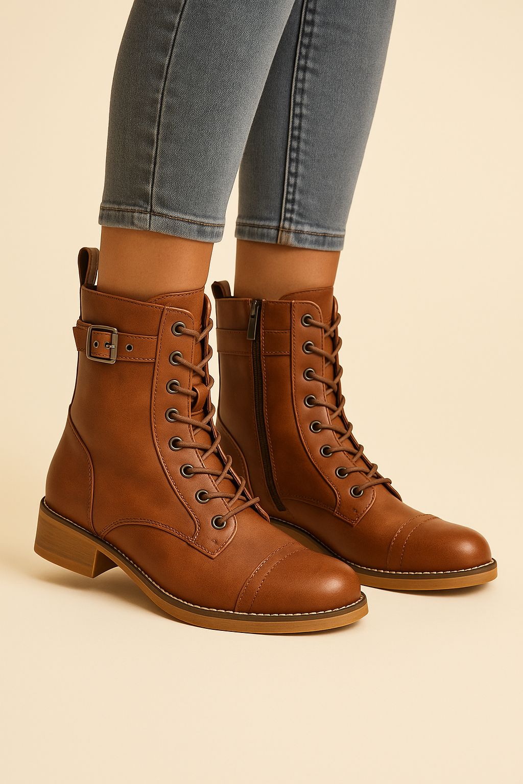 Maelira - Urban Edge Utility Boots