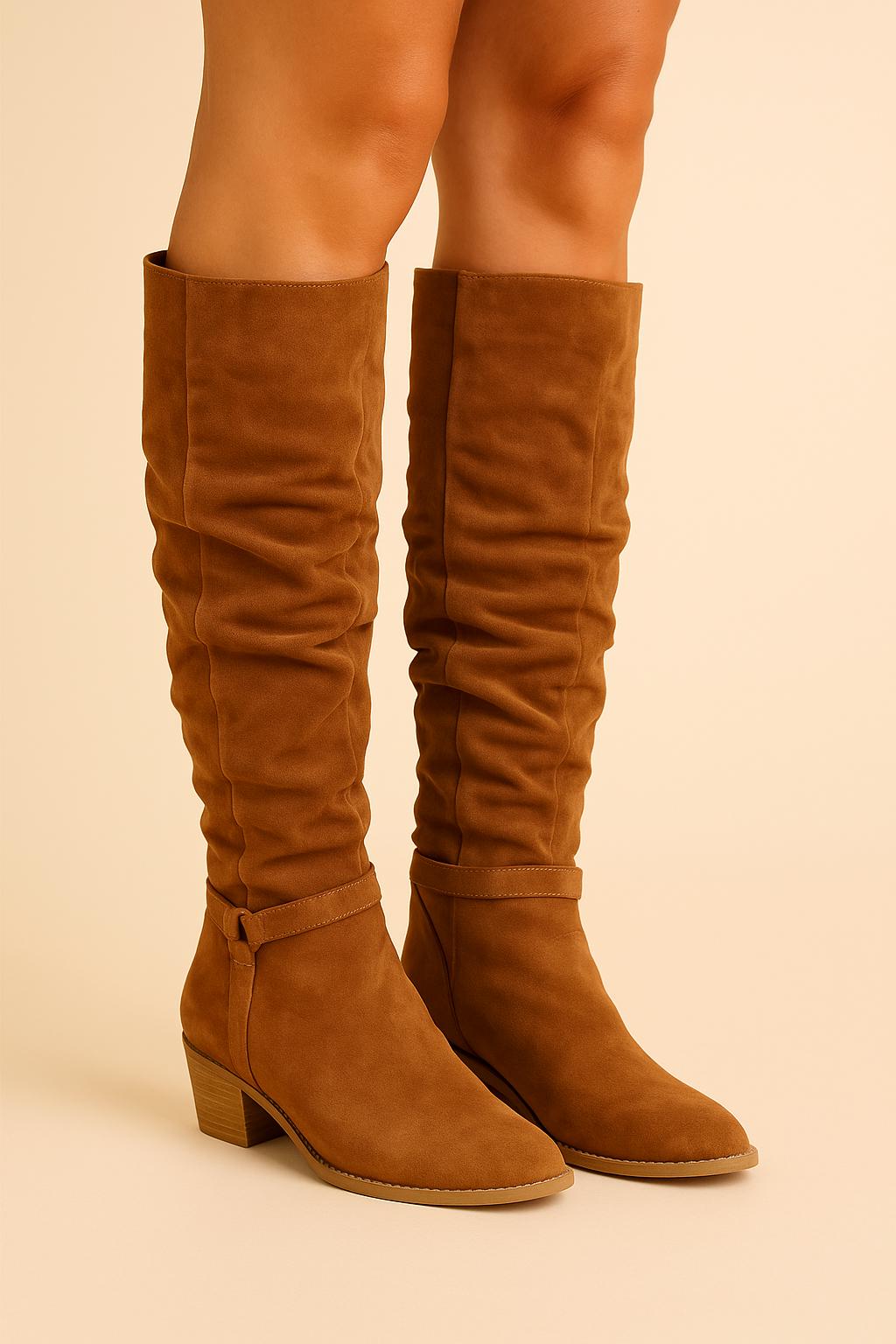 GLAIZA - Elegant Knee-High Boots