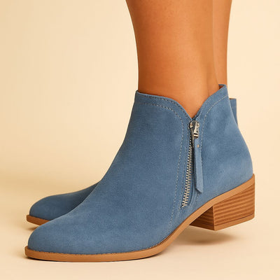 Daina - Casual Zip-Up Boots