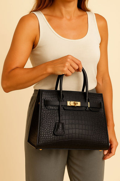 Marli Grace™ | Croco Shoulder Bag
