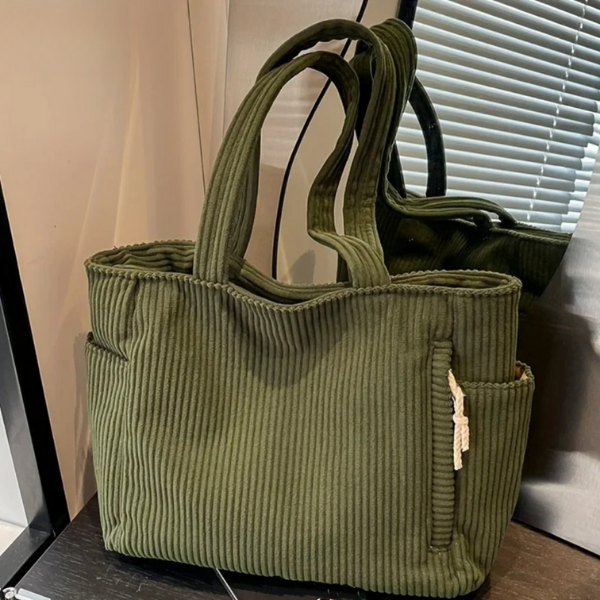 Sienna™ Corduroy Tote Bag