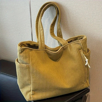 Sienna™ Corduroy Tote Bag