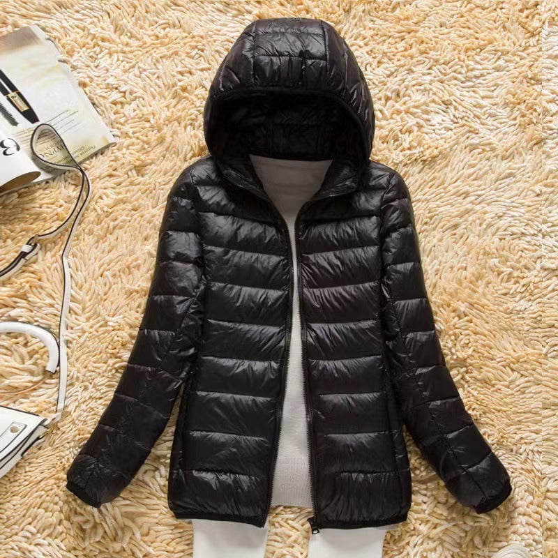 Janina™ - Chic Hooded Jacket