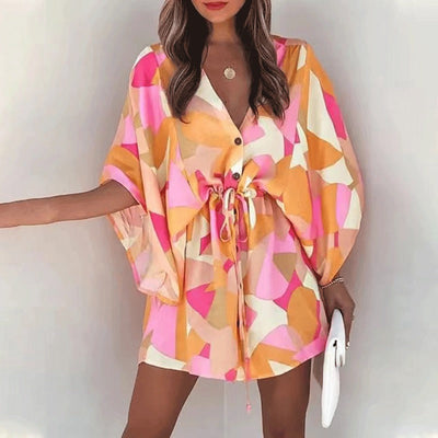 Alisha™- Printed Summer Dress