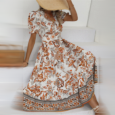 Adella™ - Floral Serenity Dress