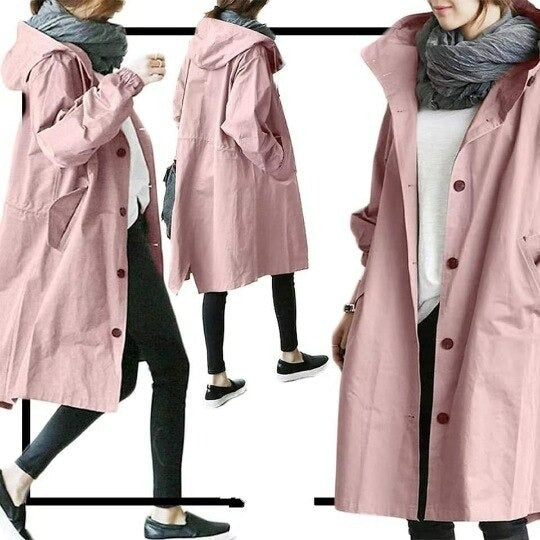 Delara™ - Elegant and water-repellent trench coat