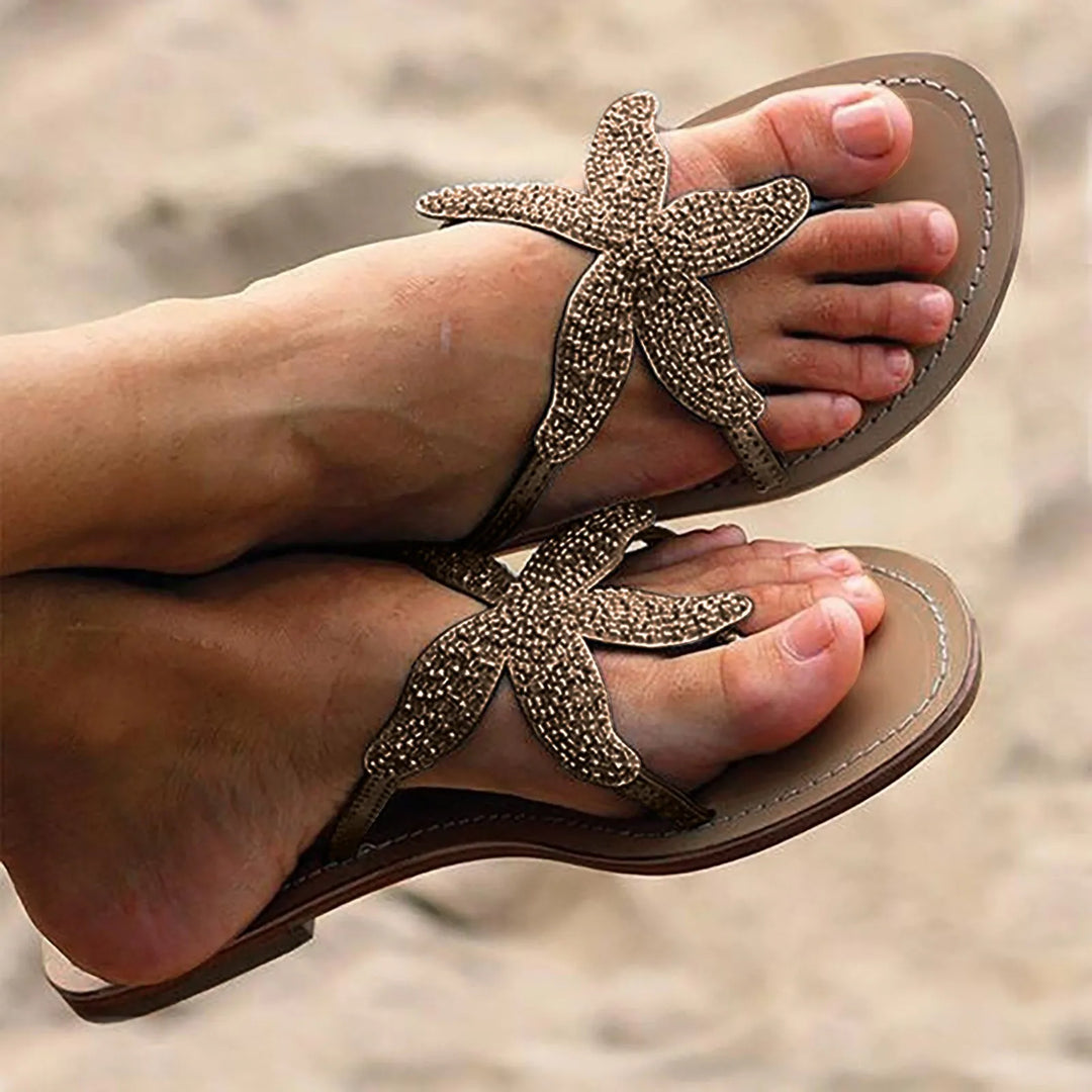 Relaiza™ - Starfish Charm Sandals