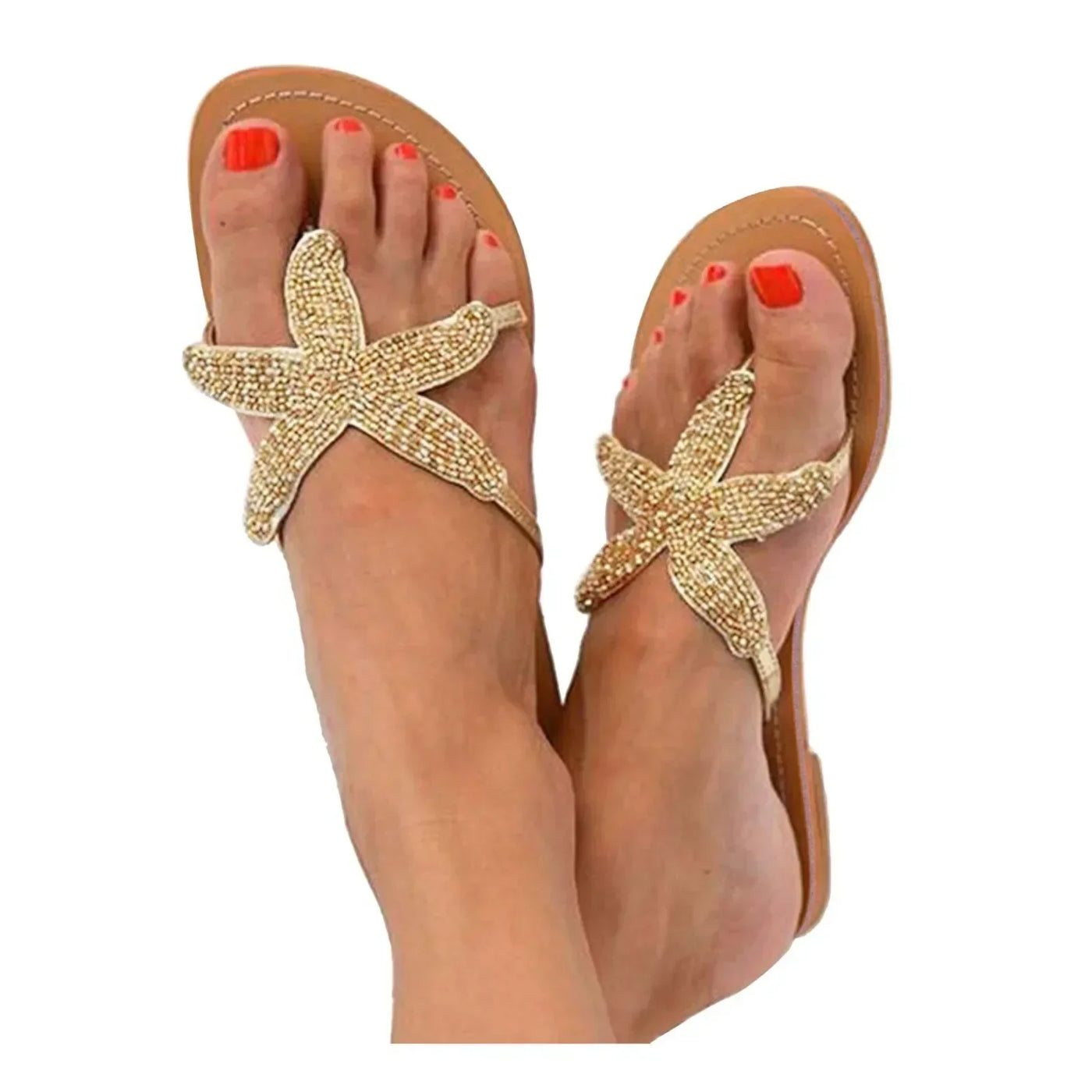 Relaiza™ - Starfish Charm Sandals