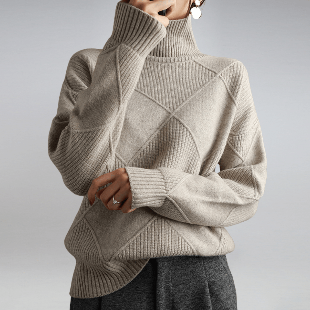 Abigail - Soft turtleneck sweater