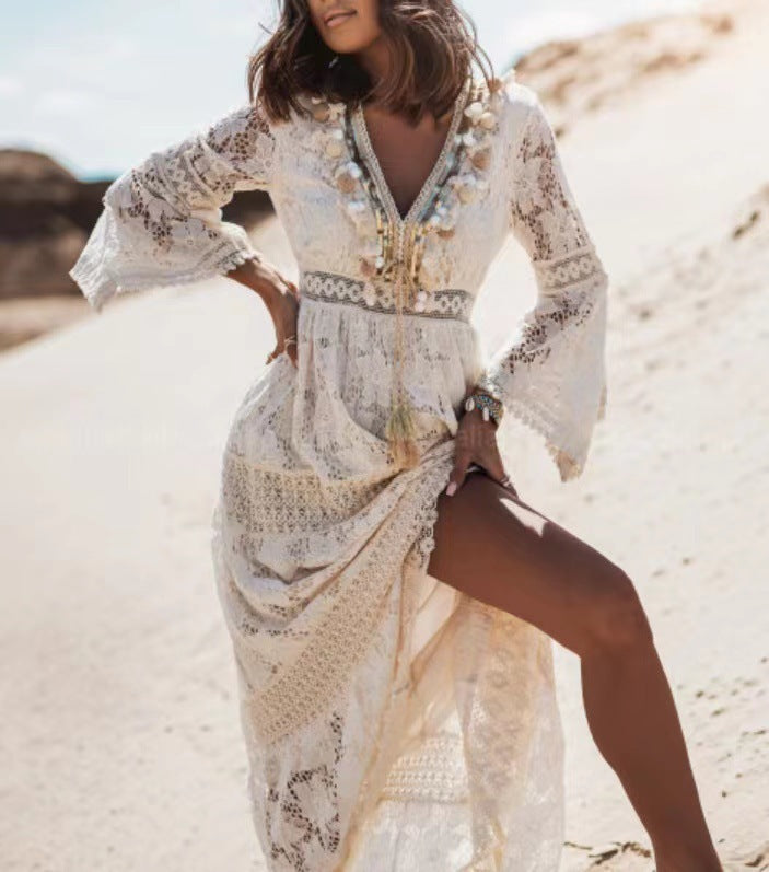 Elisse™ - Boho Lace Dress
