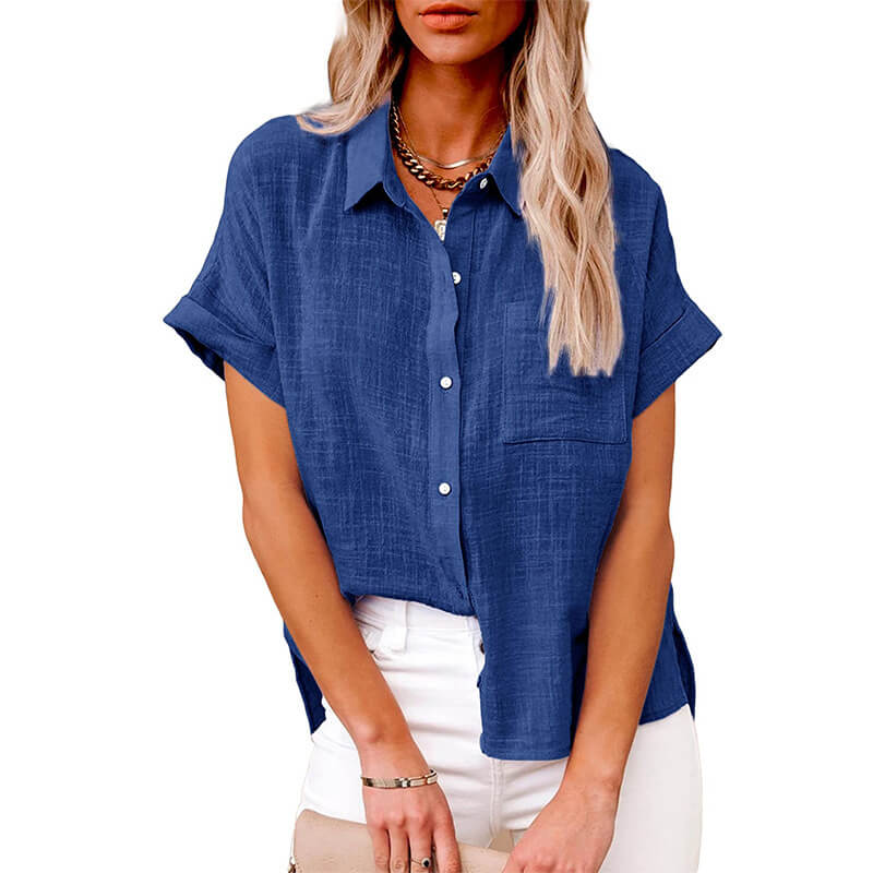 Adelene™ - Timeless Button-Up Blouse