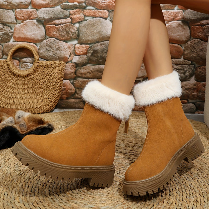Willowridge™ | Luxe Faux Fur Winter Boots
