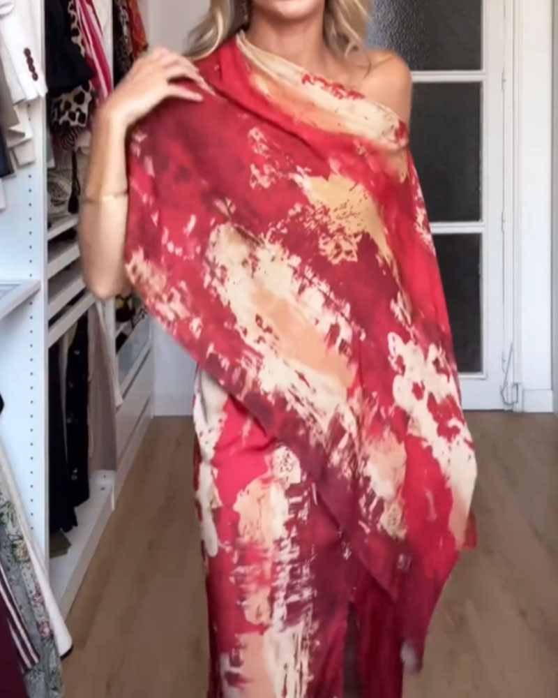 Soreya™ - Draped Flow Dress