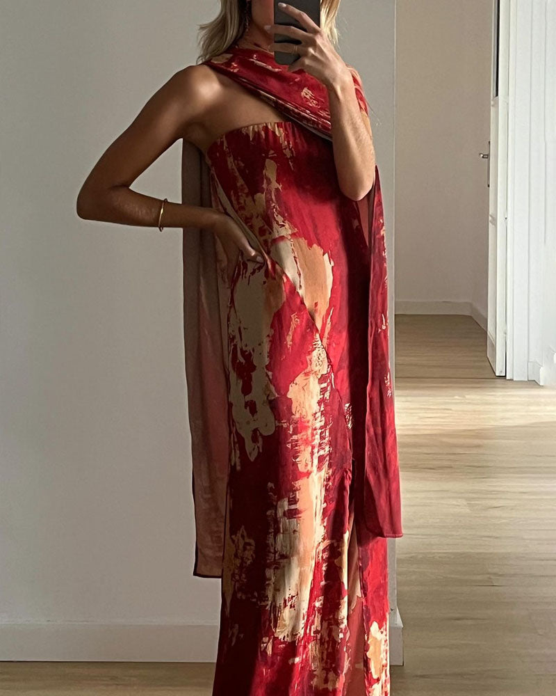 Soreya™ - Draped Flow Dress