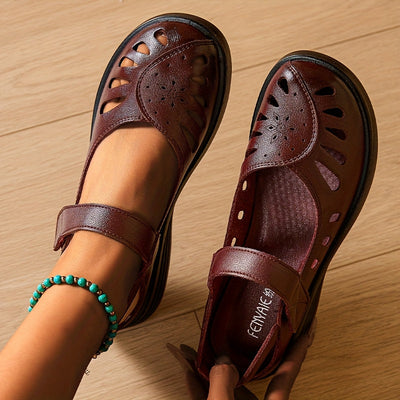 Nora | Refined Leather Mary Janes