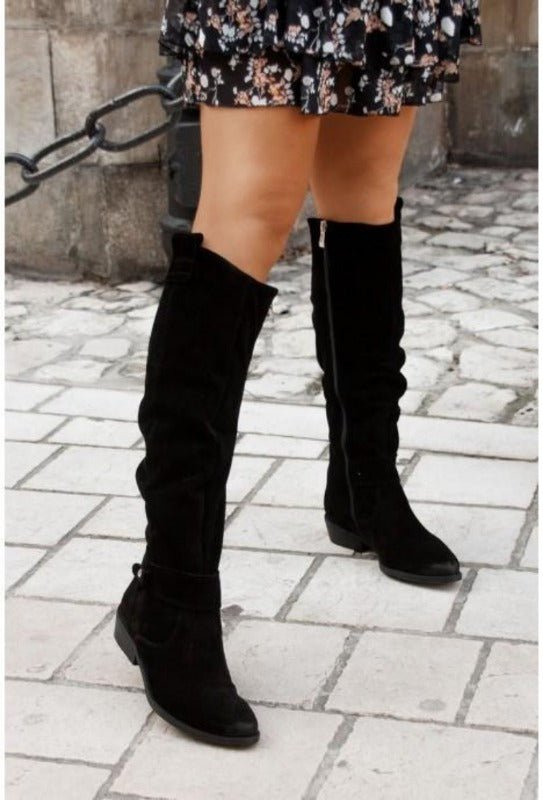 GLAIZA - Elegant Knee-High Boots