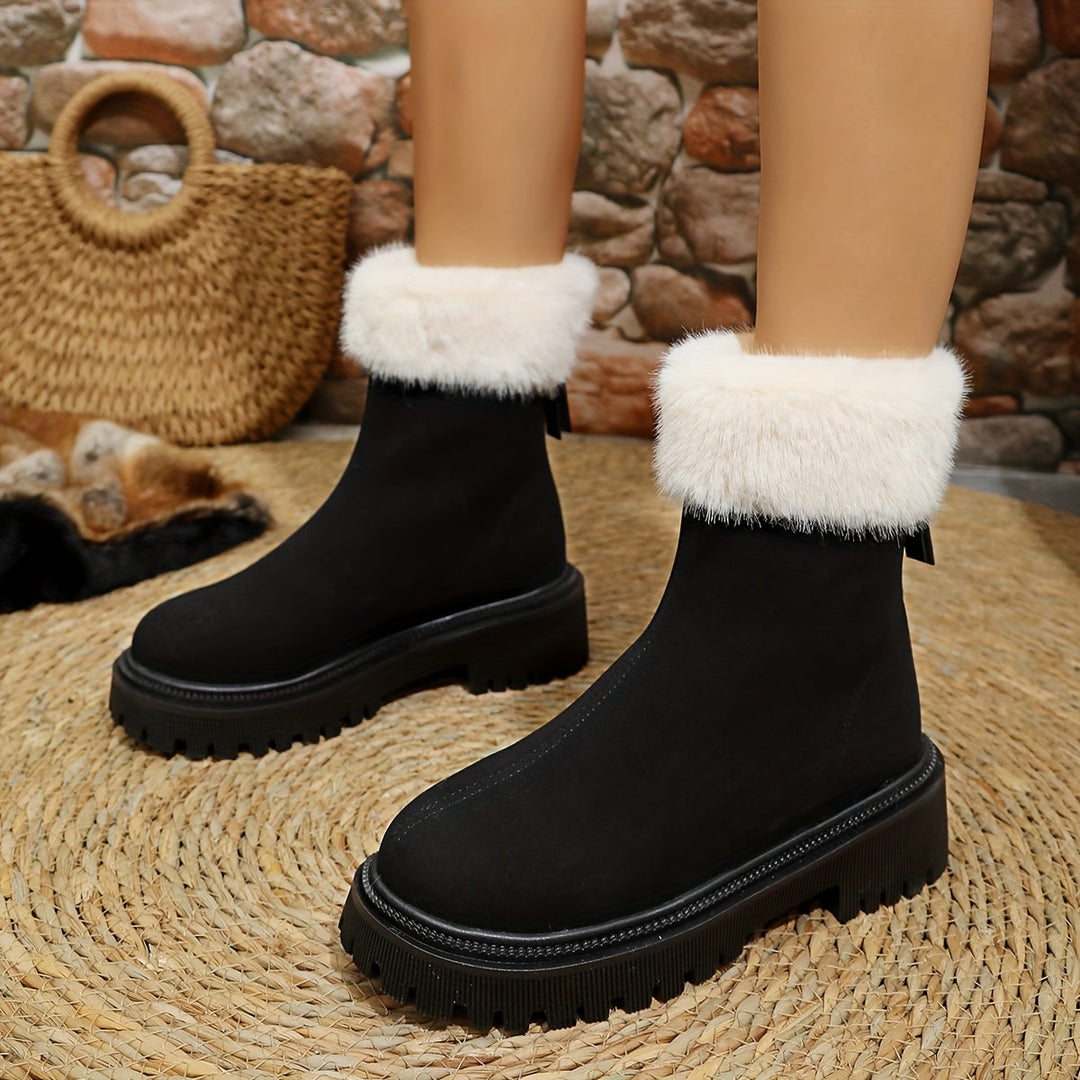Willowridge™ | Luxe Faux Fur Winter Boots