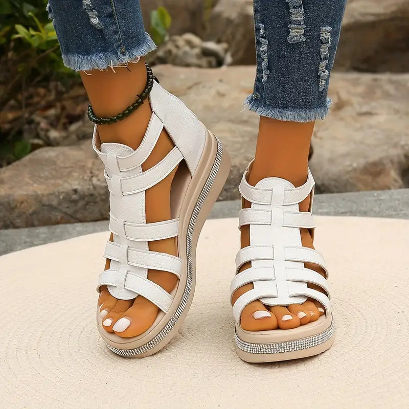 Noora™ - Elegant Wedge Sandals