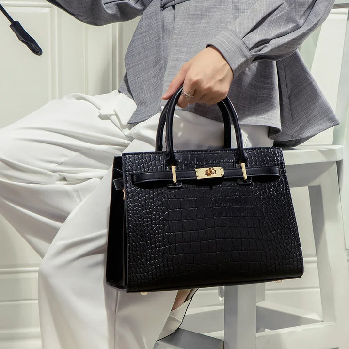 Marli Grace™ | Croco Shoulder Bag