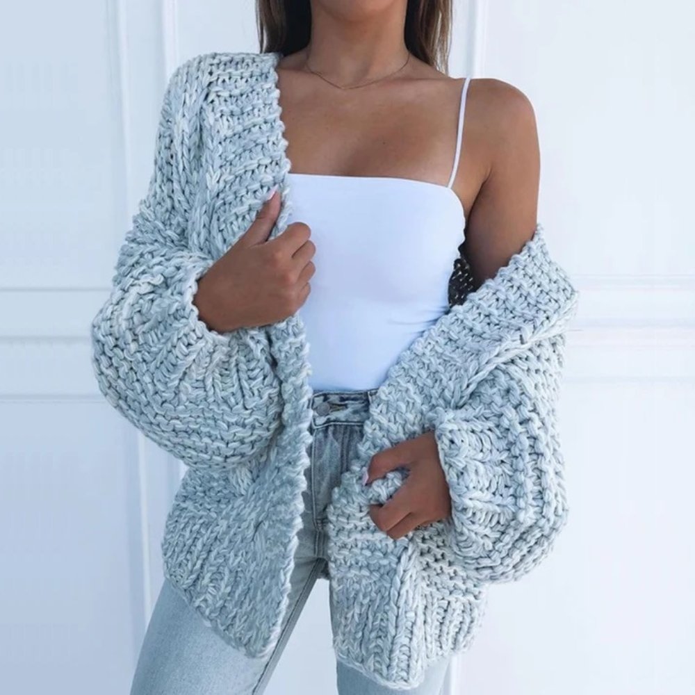 Dania™ – Chunky Knit Relaxed Cardigan