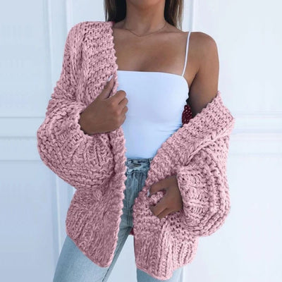 Dania™ – Chunky Knit Relaxed Cardigan