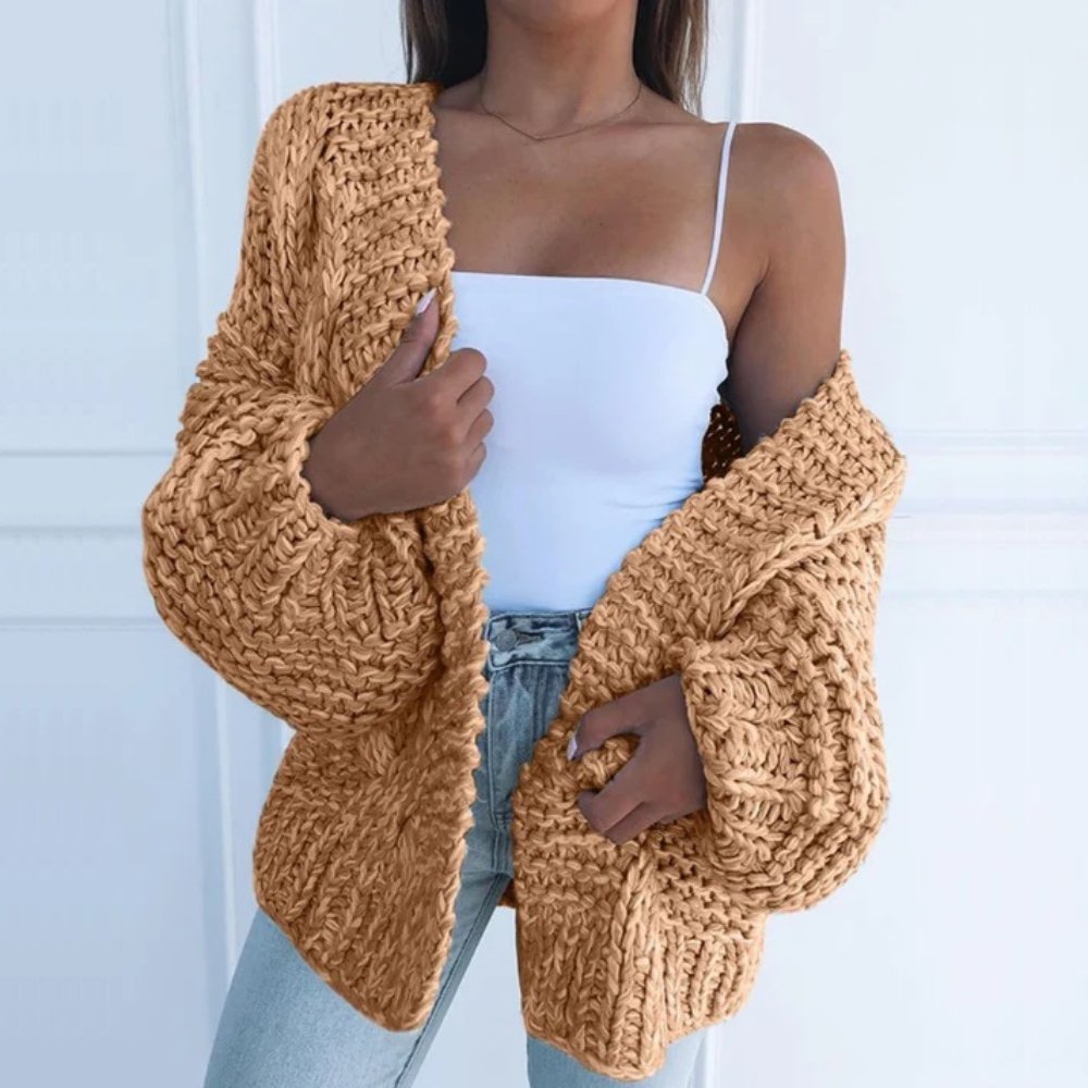 Dania™ – Chunky Knit Relaxed Cardigan